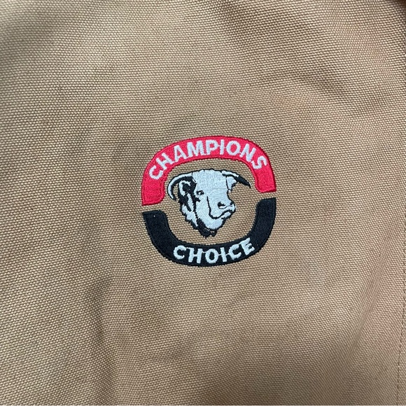 Carhartt Detroit Quilted Nylon Lined Firm Duck Jacket Vintage - Picture 4 of 16